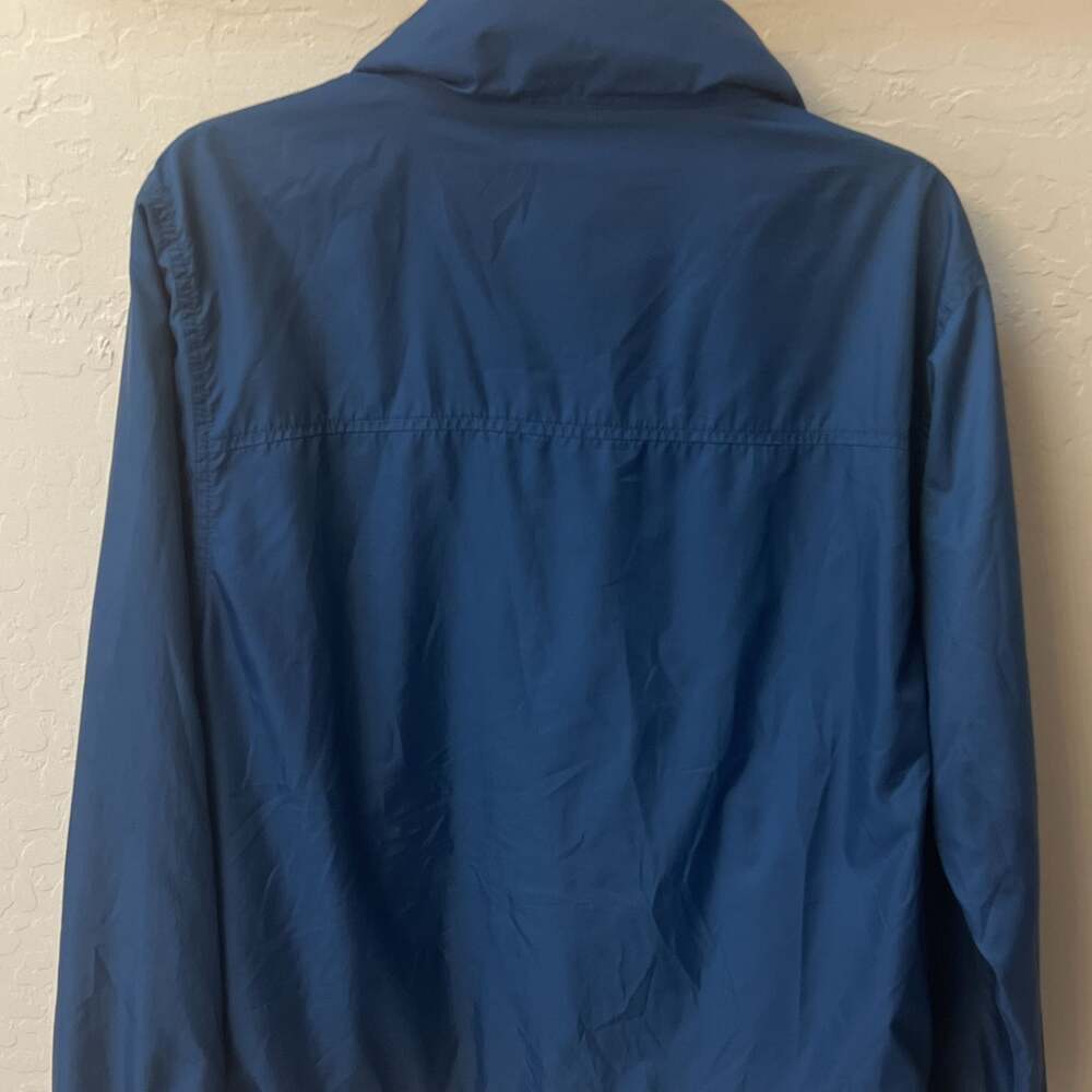 L.L.Bean Women’s Blue Fleece Lined Full Zip Jacket Medium - Picture 8 of 12